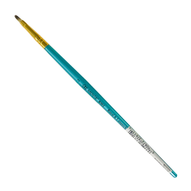 Royal Langnickel Menta 98 Brush for Acrylic - Short Handle, Filbert #2
