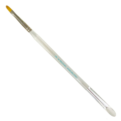 Royal Langnickel Aqualon Brush for Watercolor & Acrylic - Filbert #4