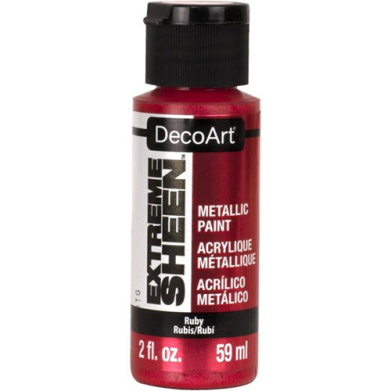 DecoArt Extreme Sheen Acrylic Paint - (2oz/59ml) Ruby