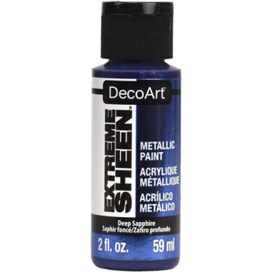 DecoArt Extreme Sheen Acrylic Paint - (2oz/59ml) Deep Sapphire