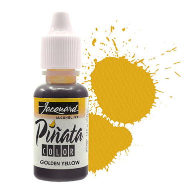 Jacquard Pinata Color Alcohol Ink - (.5oz/15ml) Golden Yellow