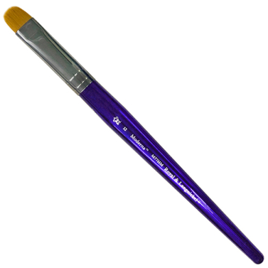 Royal Langnickel Moderna Brush for All Media - Half Moon #12