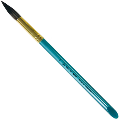 Royal Langnickel Menta 88 Brush for Watercolor - Short Handle, Round #14