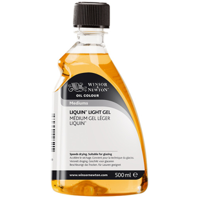 Winsor & Newton Oil Colour Mediums - (16.9oz/500ml) Liquin Light Gel
