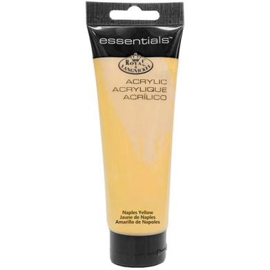 Royal Langnickel Essentials Acrylic Paint - (4oz/120ml) Naples Yellow