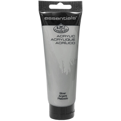 Royal Langnickel Essentials Acrylic Paint - (4oz/120ml) Silver