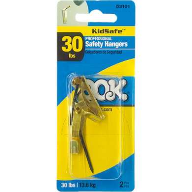 Ook Professional Safety Hangers - (2 Sets) 30lbs