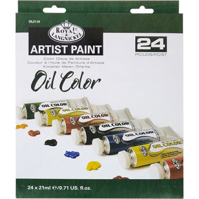 Royal Langnickel Essentials Oil Paints 0.7oz/21ml - (24 Pack)
