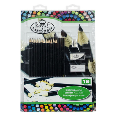 Royal Langnickel Cool Art Artist Sketching Set - (19 Pieces) RTN-108