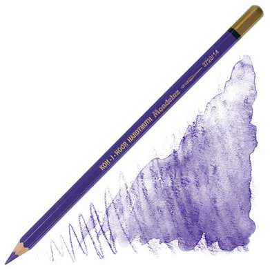 Koh-I-Noor Mondeluz Watercolor Pencil - 14 Blue Violet