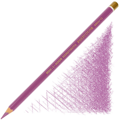 Koh-I-Noor Polycolor Colored Pencil - 12 Red Violet