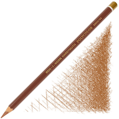 Koh-I-Noor Polycolor Colored Pencil - 64 Burnt Ochre
