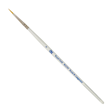 Royal Langnickel Royal Gold Brush for Acrylic & Watercolor - Round #0