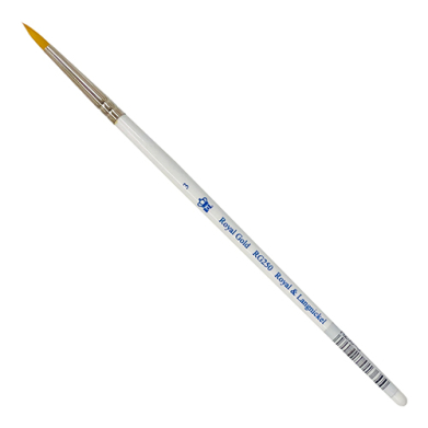 Royal Langnickel Royal Gold Brush for Acrylic & Watercolor - Round #3