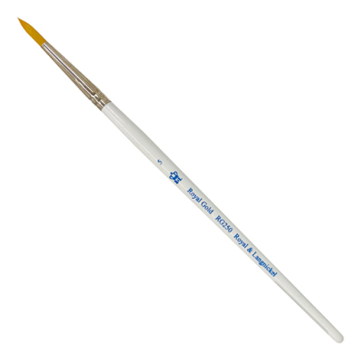 Royal Langnickel Royal Gold Brush for Acrylic & Watercolor - Round #5