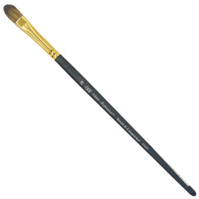 Royal Langnickel Espresso Brush for Acrylic - Filbert #10