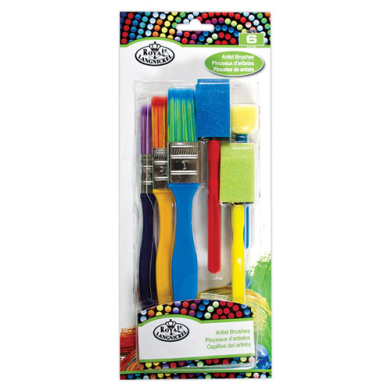Royal Langnickel Cool Art Artist Brushes - (6 Pack) Assorted RTN-136