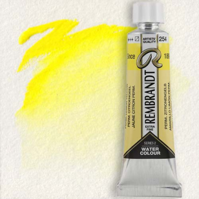 Royal Talens Rembrandt Watercolour - (0.3oz/10ml) Permanent Lemon Yellow