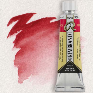 Royal Talens Rembrandt Watercolour - (0.6oz/20ml) Perylene Red Deep 354
