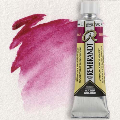 Royal Talens Rembrandt Watercolour - (0.3oz/10ml) Quinacridone Red Violet