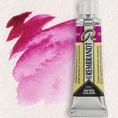 Royal Talens Rembrandt Watercolour - (0.6oz/20ml) Quinacridone Rose Magenta 368