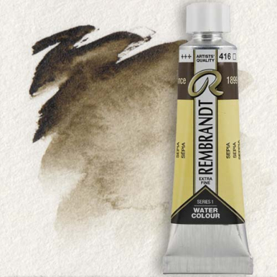 Royal Talens Rembrandt Watercolour - (0.6oz/20ml) Sepia 416