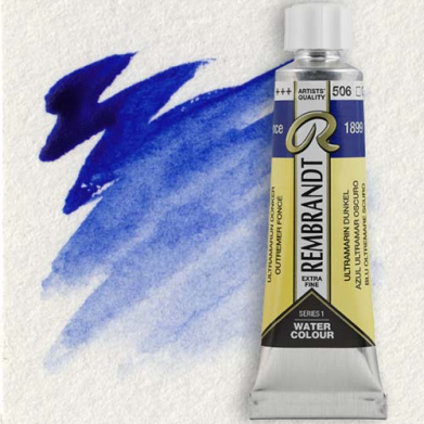 Royal Talens Rembrandt Watercolour - (0.6oz/20ml) Ultramarine Deep 506