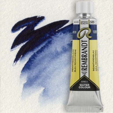 Royal Talens Rembrandt Watercolour - (0.3oz/10ml) Indanthrene Blue