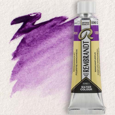 Royal Talens Rembrandt Watercolour - (0.6oz/20ml) Manganese Violet 596
