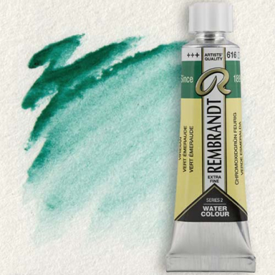 Royal Talens Rembrandt Watercolour - (0.6oz/20ml) Viridian 616