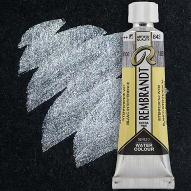 Royal Talens Rembrandt Watercolour - (0.3oz/10ml) Interference White