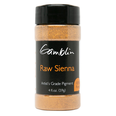 Gamblin Dry Pigment - (4fl oz/47g) Raw Sienna
