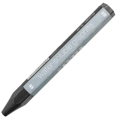 Lyra Water-Soluble Graphite Crayon - 6B