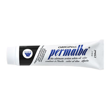 Weber Permalba Oil Color - (5oz/150ml) Original White  2758