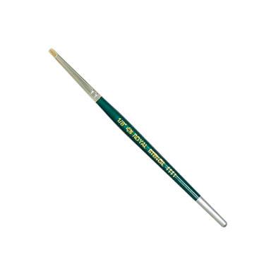 Royal Langnickel White Bristle Stencil Brush - 1/8"