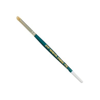 Royal Langnickel White Bristle Stencil Brush - Domed 3/16"