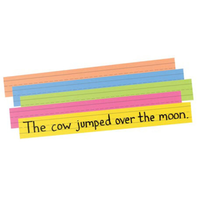 Pacon Sentence Strips - (100 Pack) Super Bright Colors