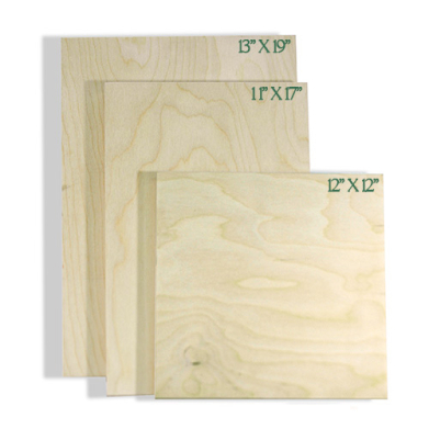 Richeson Cradled Birch Panel 5" x 5' (3/4" Deep)