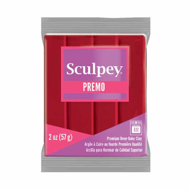 Sculpey Premo Oven-Bake Clay (2oz bar) - Cayenne