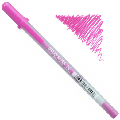Sakura Gelly Roll Classic Pen - 06 Fine Line, Pink 37329