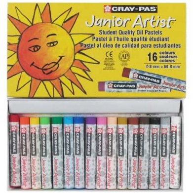 Sakura Cray-Pas Junior Artist Oil Pastels - (16 Pack)