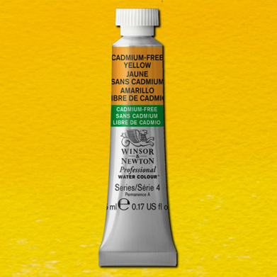 Winsor & Newton Professional Water Colour - (.17oz/5ml) Cadmium-Free Yellow