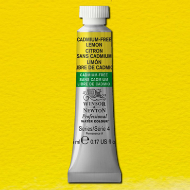 Winsor & Newton Professional Water Colour - (.17oz/5ml) Cadmium-Free Lemon
