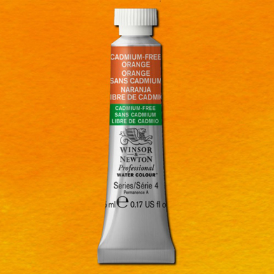 Winsor & Newton Professional Water Colour - (.17oz/5ml) Cadmium-Free Orange