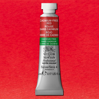 Winsor & Newton Professional Water Colour - (.17oz/5ml) Cadmium-Free Red