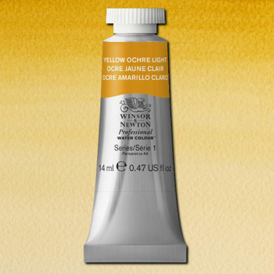 Winsor & Newton Professional Water Colour  (.47oz/14ml) Yellow Ochre Light