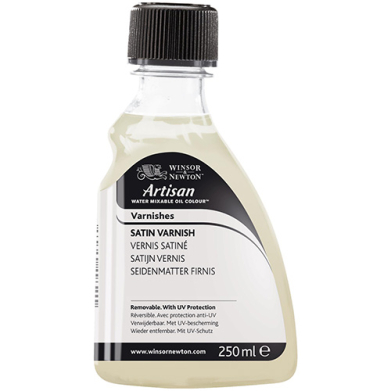 Winsor & Newton Artisan Varnishes - (8.4oz/250ml) Satin Varnish