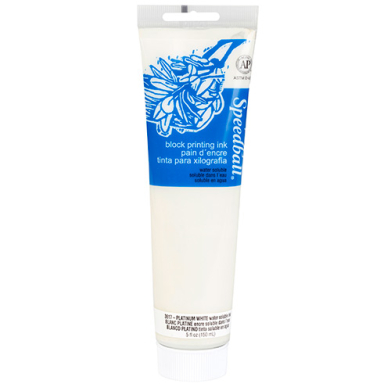 Speedball Block Printing Ink - (5oz/150ml) Platinum White