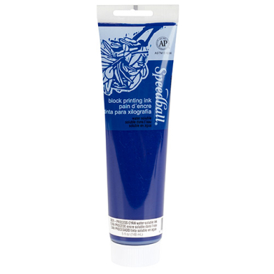 Speedball Block Printing Ink - (5oz/150ml) Process Cyan