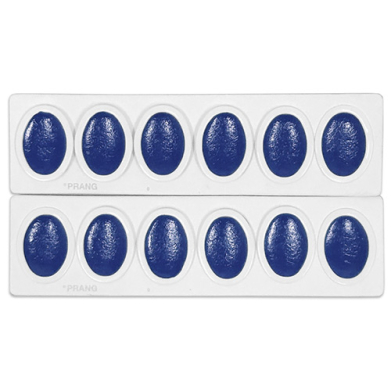 Prang Oval Watercolors Pan Refills - (12 Pack) Blue
